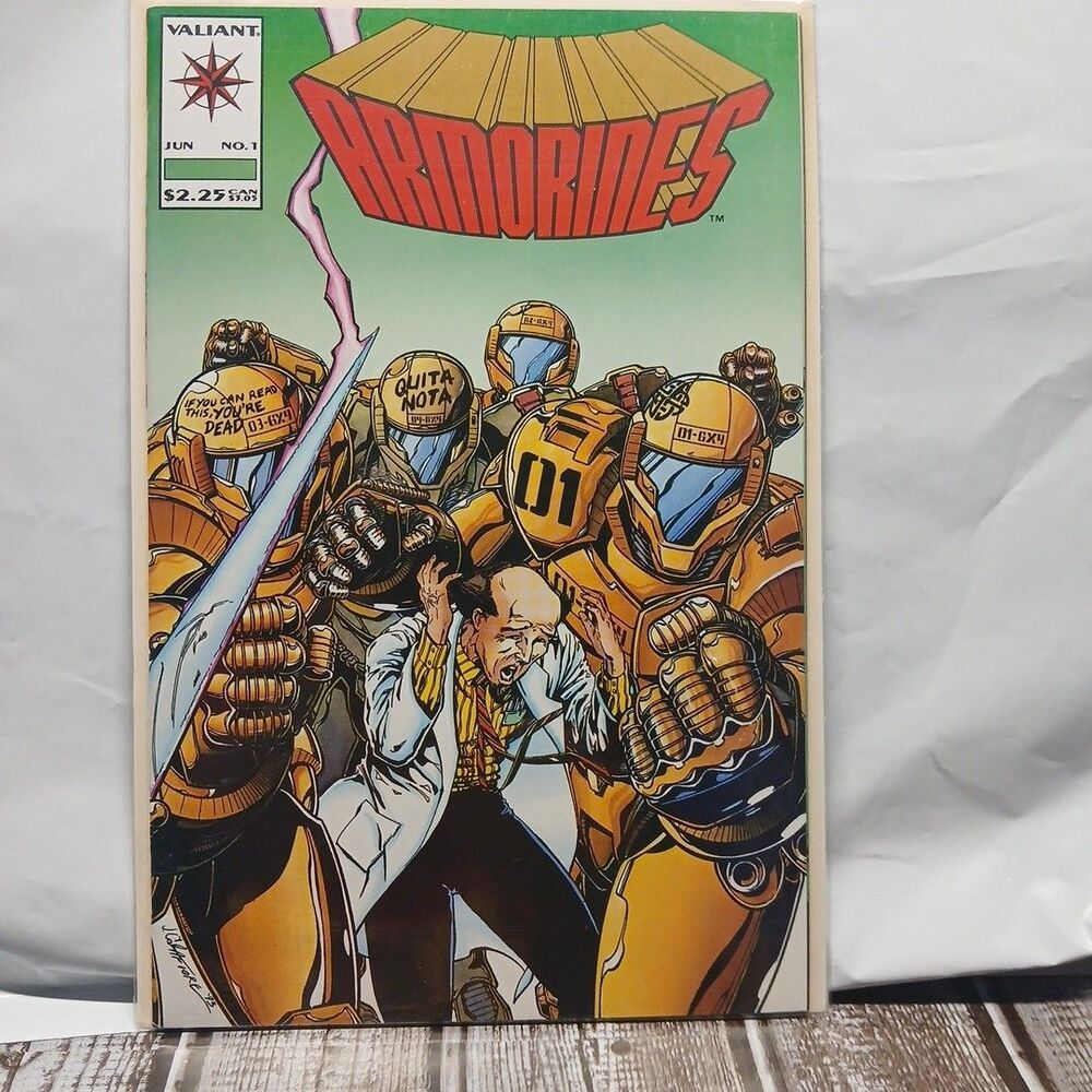 Armorines #1 (Jim Calafiore/Rodney Ramos) Valiant Comics NM {Generations}